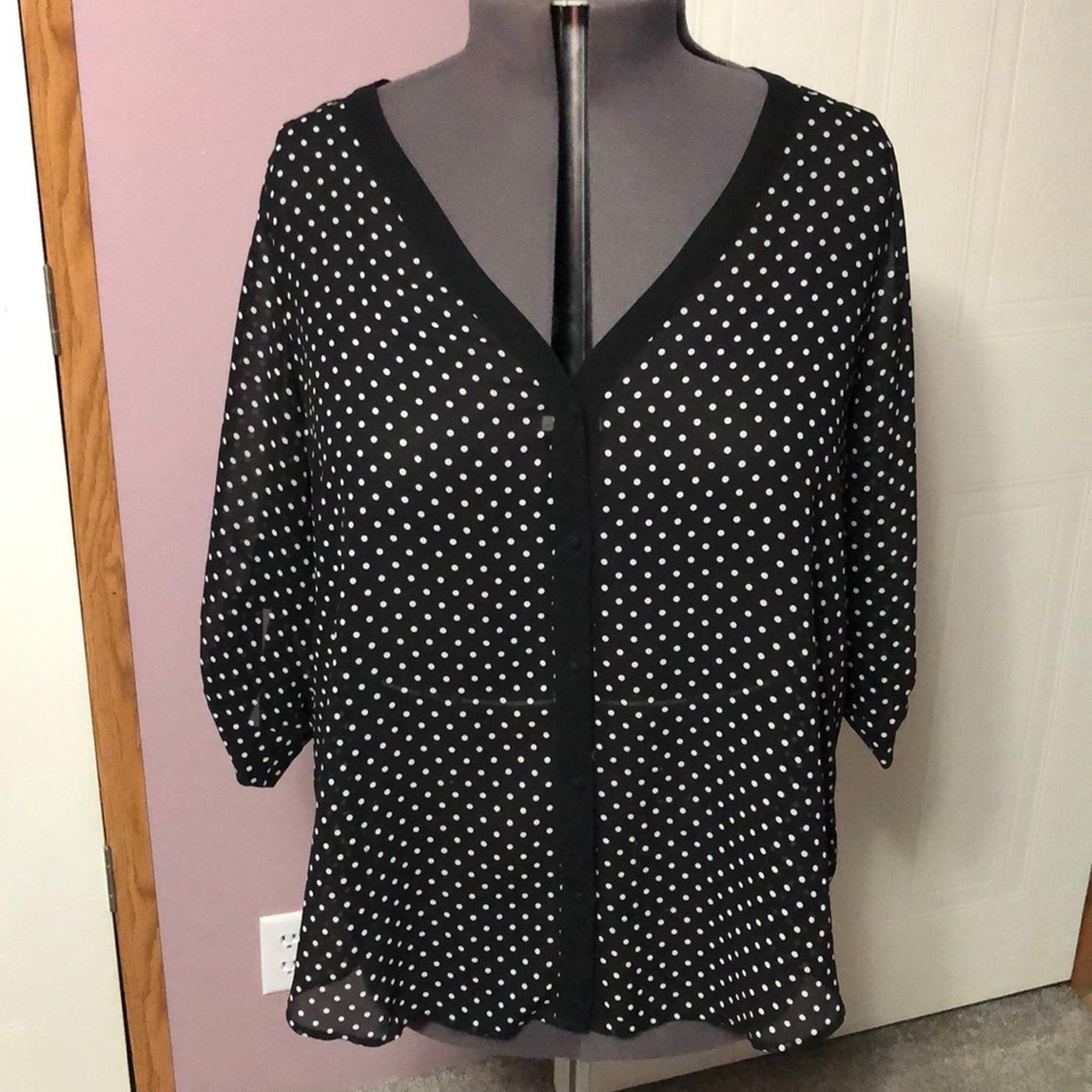 Polka Dot Torrid Top